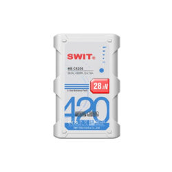 Batteria SWIT HB-C420S V-Mount 500 Wh - bianca