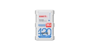 Batteria SWIT HB-C420S V-Mount 500 Wh - bianca