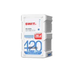 Batteria SWIT HB-C420S V-Mount 500 Wh - bianca