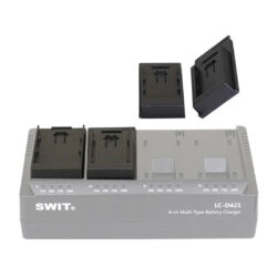 Piastra di ricarica Swit KA-C10I per caricabatterie (batterie JVC SSL-JVC50 e SWIT S-8i50 / S-8i75)