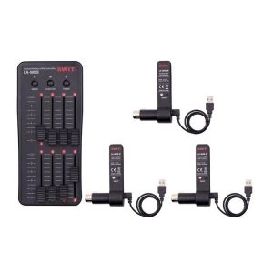 Console DMX Swit LA-WR8 Tx+3Rx wireless tascabile