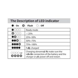 Caricabatterie Swit LC-D421I per 4 batterie DV di vario tipo per batterie JVC