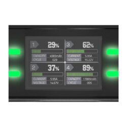 Caricabatterie per 8 batterie V-mount Swit MATRIX-S8 ultraveloce da muro