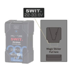 Adesivi SWIT Magic Sticker per batterie PB-H 14/28V