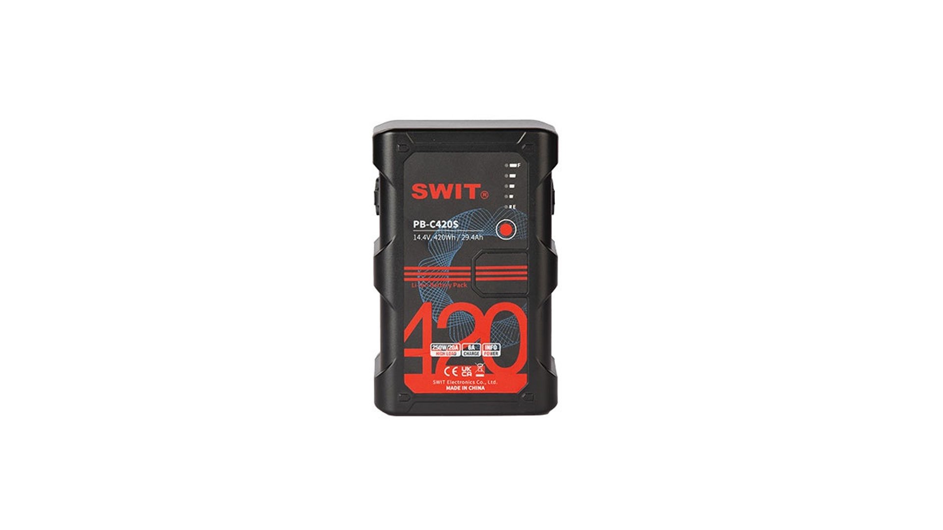 Batteria V-lock SWIT PB-C420S 420Wh ad alta carica per telecamere e luci