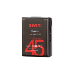 PB-M45S_Swit_Batteria V-lock compatta 45Wh SWIT PB-M45S per stabilizzatori e luci LED portatili