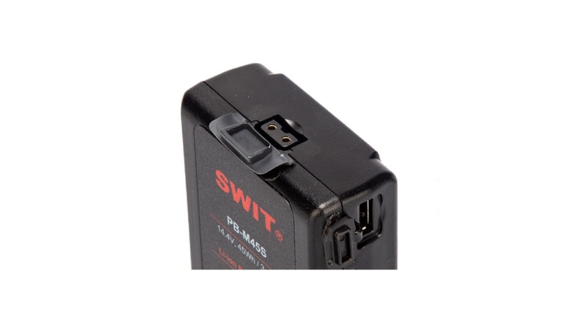 PB-M45S_Swit_Batteria V-lock compatta 45Wh SWIT PB-M45S per stabilizzatori e luci LED portatili