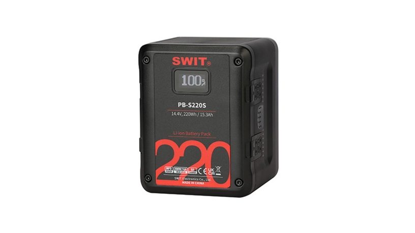 Batteria digitale multipresa V-mount Swit PB-S220S da 220Wh 14.4V