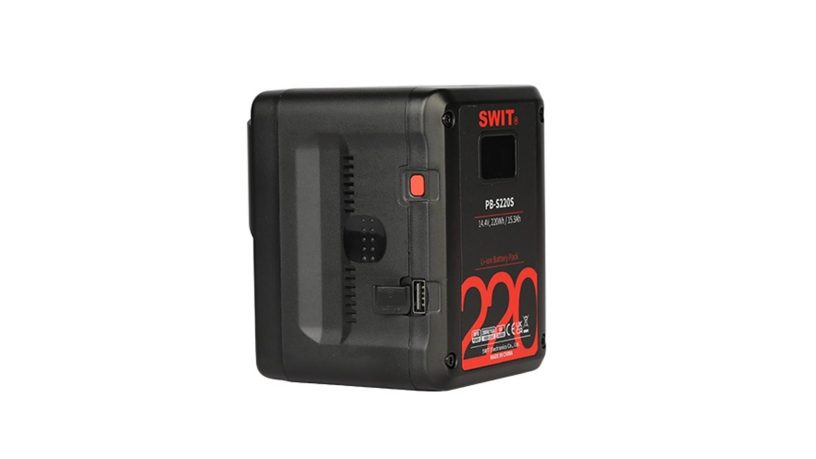 Batteria digitale multipresa V-mount Swit PB-S220S da 220Wh 14.4V
