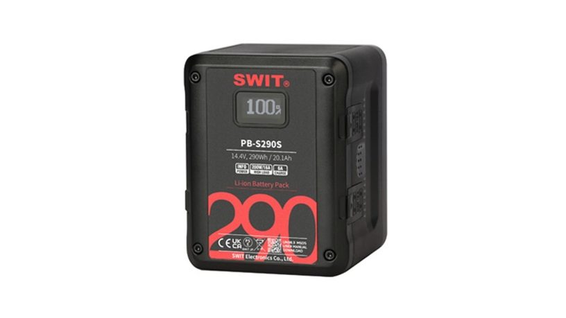 Batteria digitale multipresa V-mount Swit PB-S290S da 290Wh 14.4V