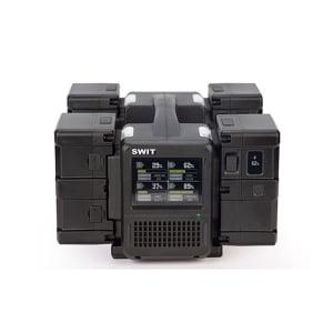 Caricabatterie per 4 batterie B-mount SWIT PC-P461B  superveloce