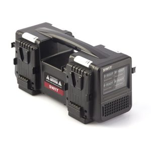 Caricabatterie super veloce V-mount Swit PC-P461S quadruplo con uscita DC