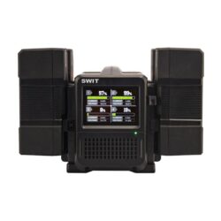 Caricabatterie super veloce V-mount Swit PC-P461S quadruplo con uscita DC