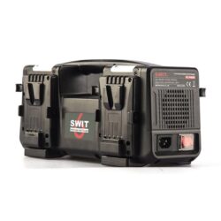 Caricabatterie super veloce V-mount Swit PC-P461S quadruplo con uscita DC