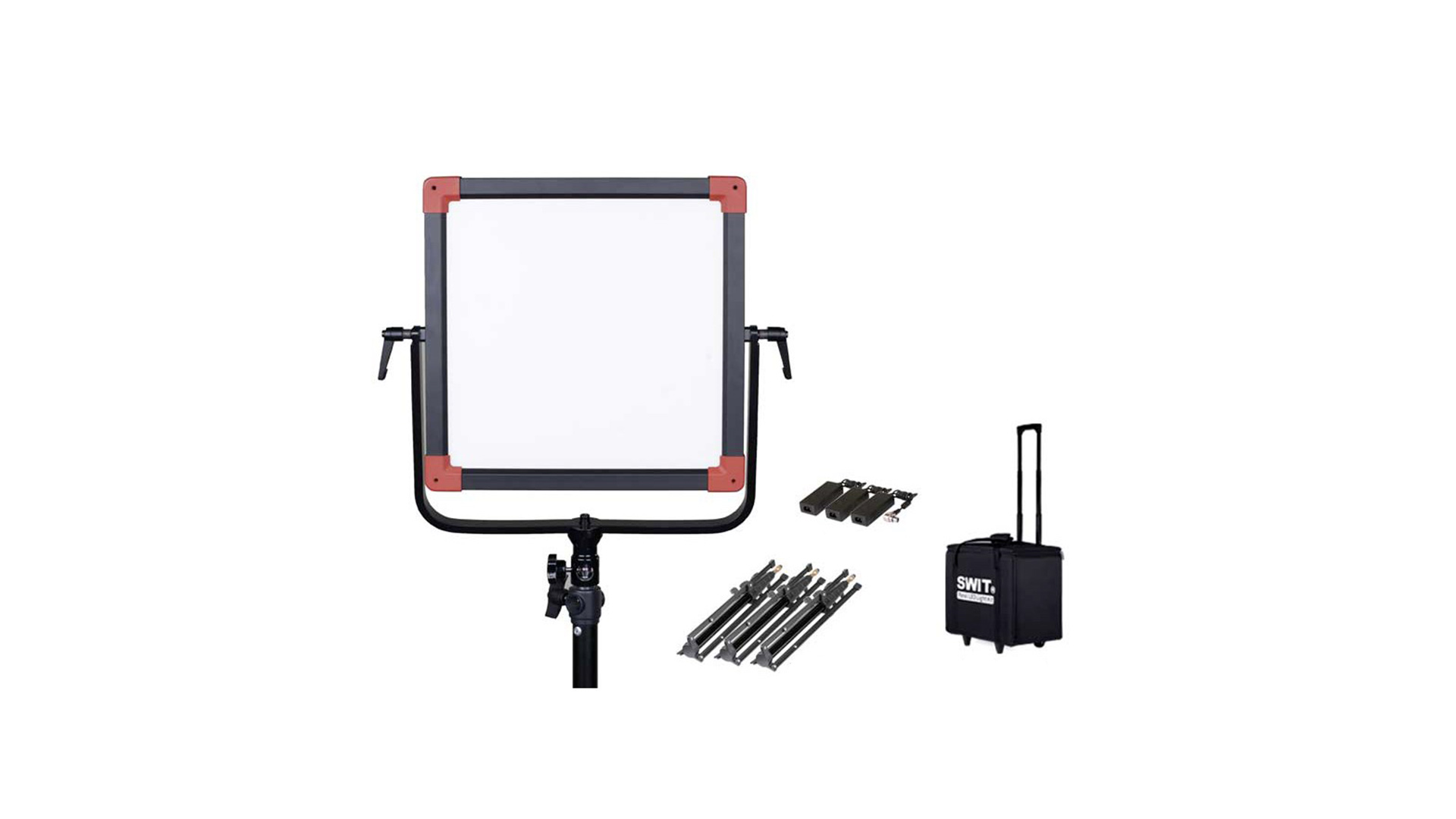 Pannello LED portatile Swit PL-E60D 3KIT SMD con DMX bicolore 60W