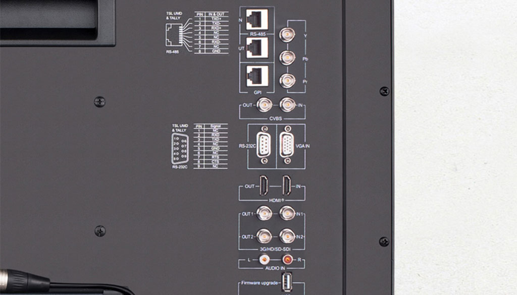 Monitor LCD da studio Swit S-1243FS Waveform Full HD da 23,8 pollici