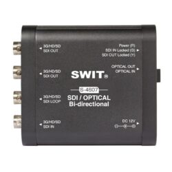 Swit S-4607 convertitore SDI/ottico bidirezionale