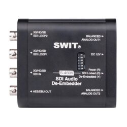 Swit S-4609 de-embedder audio SDI