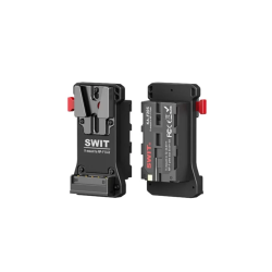SWIT KA-F20S Placa adaptadora de Baterías de Montura en V para Dispositivos NP-F