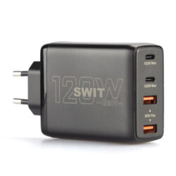 Caricatore SWIT UC-2120E multiplo a muro USB-C / USB-A - attacco EU