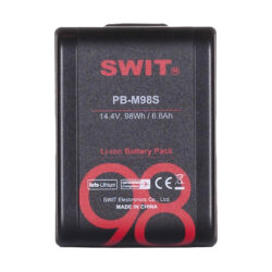 Swit PB-M98S*2+S-3822S KIT con caricabatterie doppio S-3822S e doppia batteria PB-M98S