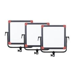Pannello LED portatile Swit PL-E60D 3KIT SMD con DMX bicolore 60W