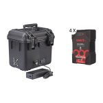 Swit S-4040+PB-R290S+*4 KIT con box alimentatore S-4040 e 4 batterie PB-R290S