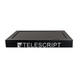 Telescript 19x2+Cs Display da 19" 1000 NIT ad Alta Luminosità per Teleprompter Motorizzato Public Speaking - set da 2 con custodia