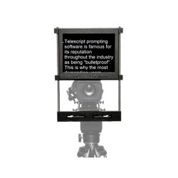 Telescript FPS120S-JIB In Studio 12" 1000 NIT Teleprompter ad Alta Luminosità con Monitor LCD 4