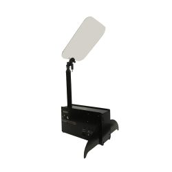 Telescript MPS Hdwr+Cs Set da 2 Base Teleprompter Public Speaking motorizzato con controller manuale e custodia