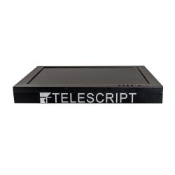 Telescript PRS-150-SDI-CC Public Speaking 15" 1000 NIT Teleprompter ad Alta Luminosità con Ingressi SDI/SDI loop/HDMI/VGA/Analog - set da 2 con custodia