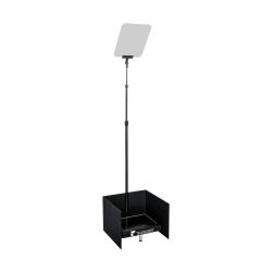 Telescript PRS-170-SDI-CC Public Speaking 17" 1000 NIT Teleprompter ad Alta Luminosità con Ingressi SDI/SDI loop/HDMI/VGA/Analog - set da 2 con flight case
