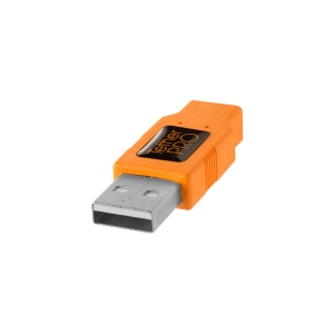 CU1917_TETHERTOOLS_Tether Tools cavo prolunga attiva USB 2.0 4,9m arancio ad alta visibilità