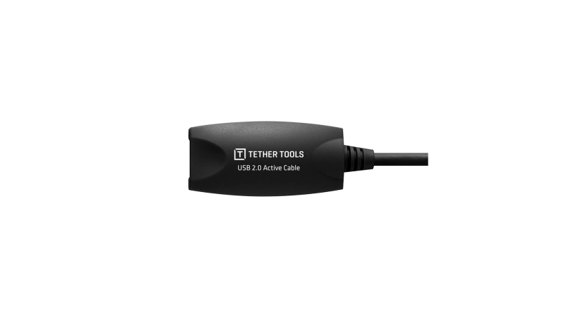CU1932_TETHERTOOLS_Tether Tools cavo prolunga attiva USB 2.0 10m nero