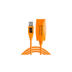 CU1933_TETHERTOOLS_Tether Tools cavo prolunga attiva USB 2.0 10m arancio alta visibilità