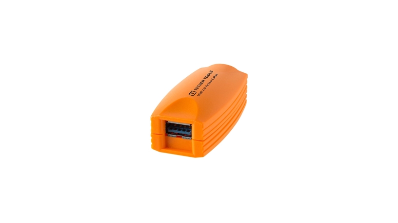 CU1933_TETHERTOOLS_Tether Tools cavo prolunga attiva USB 2.0 10m arancio alta visibilità