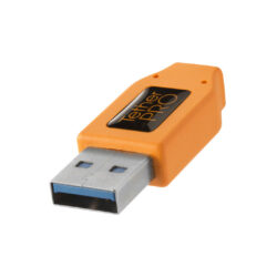 CU3017_Tether Tools cavo prolunga Active USB 3.0 4.9m arancione ad alta visibilità