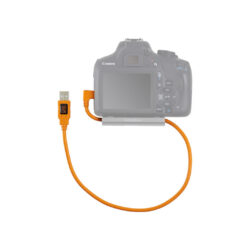 CU51RT02-ORG_TETHERTOOLS_TetherPro adattatore da USB 2.0 a Mini-B 5-pin ad angolo retto 50cm arancio