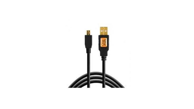 CU5406_TETHERTOOLS_Tether Tools cavo USB 2.0 maschio/Mini-B 5 pin 1,8 m nero
