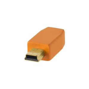 CU5407_TETHERTOOLS_Tether Tools cavo USB 2.0 maschio/Mini-B 5 pin 1,8 m arancio