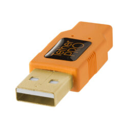 CU5430ORG_TETHERTOOLS_Tether Tools cavo USB 2.0 A maschio/Micro-B 5 pin 4,6m arancio