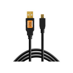 CU5450_TETHERTOOLS_Tether Tools cavo USB 2.0 maschio/Mini-B 5 pin 4,6m nero