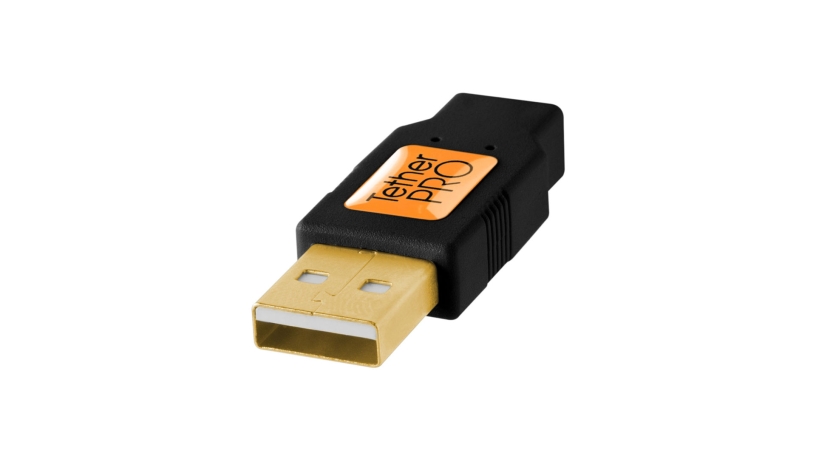 Tether Tools cavo USB 2.0 maschio/Mini-B 5 pin 4,6m nero