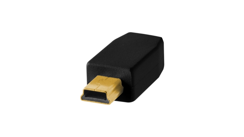 CU5450_TETHERTOOLS_Tether Tools cavo USB 2.0 maschio/Mini-B 5 pin 4,6m nero