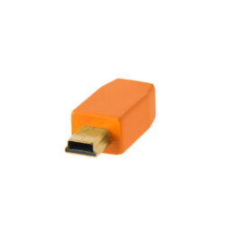 CU5451_TETHERTOOLS_Tether Tools cavo USB 2.0 maschio/Mini-B 5 pin 4,6m arancio alta visibilità