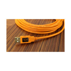 CU5454_Tether Tools cavo USB 3.0 Type-A maschio a Micro-B 4.6m arancione alta visibilità