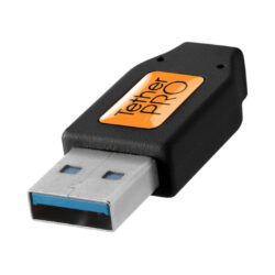 CU5460BLK_tether Tools_Tether Tools cavo USB 3.0 Type-A a Type-B maschio 4.6m nero