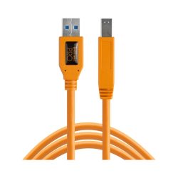 CU5460ORG_Tether tools_Tether Tools cavo USB 3.0 Type-A a Type-B maschio 4.6m arancione