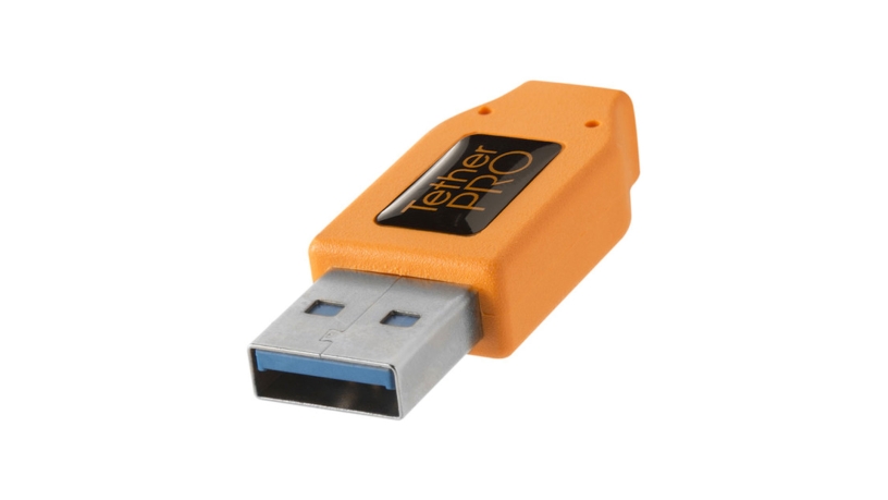 CU5460ORG_Tether tools_Tether Tools cavo USB 3.0 Type-A a Type-B maschio 4.6m arancione