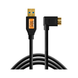 CU61RT01-BLK_Tether Tools_Tether Tools cavo USB 3.0 Type-A a Micro-USB maschio ad angolo retto 30cm nero